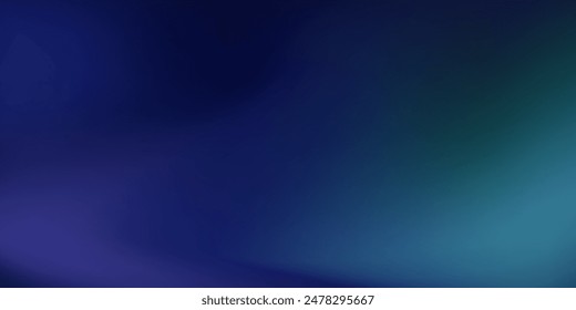 fondo hipnotizante abstracto con un degradado de cielo nocturno azul oscuro. Un espectro de medianoche borroso cambia de tonos de índigo violeta profundo a azul claro, complementado por una textura granulada oscura moderna 