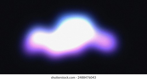 abstract mesmerizing background with a dark blue night sky gradient. A blurred midnight spectrum transitions from deep violet indigo to light blue shades, complemented by a grainy texture