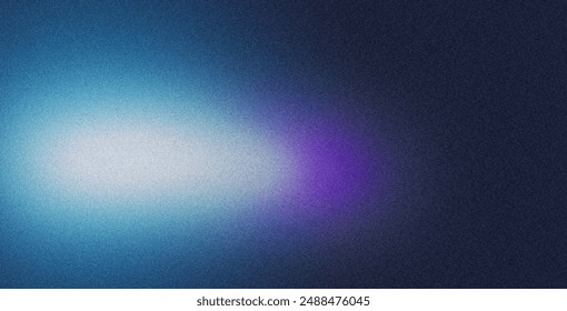 abstract mesmerizing background with a dark blue night sky gradient. A blurred midnight spectrum transitions from deep violet indigo to light blue shades, complemented by a grainy texture