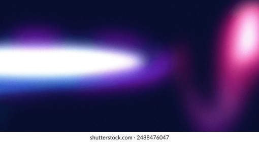 abstract mesmerizing background with a dark blue night sky gradient. A blurred midnight spectrum transitions from deep violet indigo to light blue shades, complemented by a grainy texture