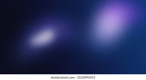 abstract mesmerizing background with a dark blue night sky gradient. Blue and light pink blurred gradient with dark blue background.