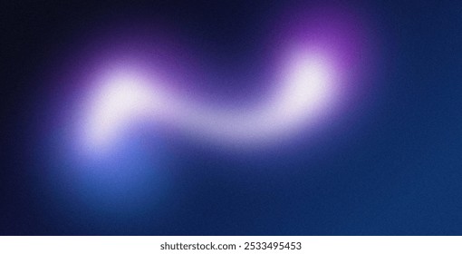 abstract mesmerizing background with a dark blue night sky gradient. Blue and light pink blurred gradient with dark blue background.