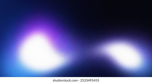 abstract mesmerizing background with a dark blue night sky gradient. Blue and light pink blurred gradient with dark blue background.