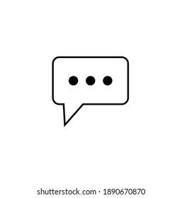 Abstract message, letter, chat icon