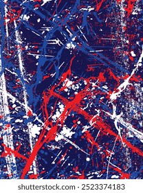 Abstract messy grunge brush stroke textured background