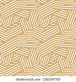 Abstract messy linear geometrical seamless pattern. Striped background. Vector illustration.    
