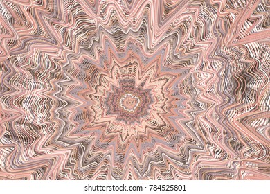 Abstract messy lines wave geometric pattern, colorful & artistic for graphic design, catalog, textile or texture printing & background.