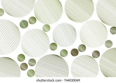 Abstract messy random line circles geometric pattern, colorful & artistic for graphic design, catalog, textile or texture printing & background. Vector illustration graphic.