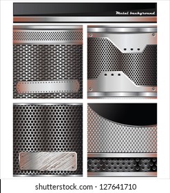 Abstract metal background