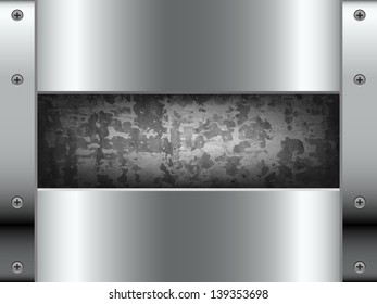 Abstract metal background