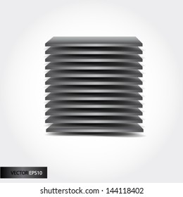 Abstract metal background.