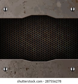 Abstract metal background