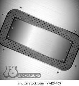Abstract metal background