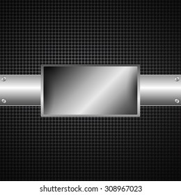 Abstract metal  background for design