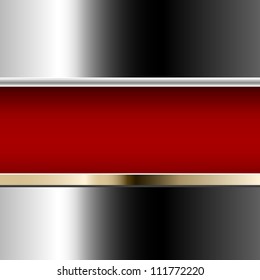 Abstract metal background, eps10