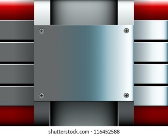 Abstract metal background, eps10