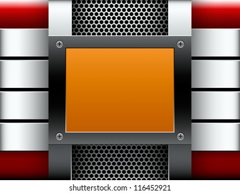 Abstract metal background, eps10