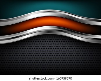 Abstract metal background, eps10
