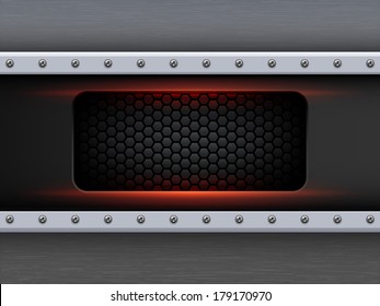 Abstract metal background, eps10