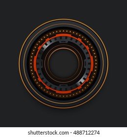 abstract metal background, eps10