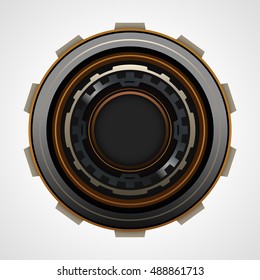 abstract metal background, eps10