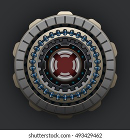 abstract metal background, eps10