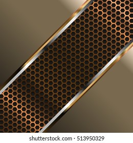 abstract metal background, eps10