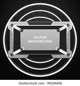 abstract metal background, eps10