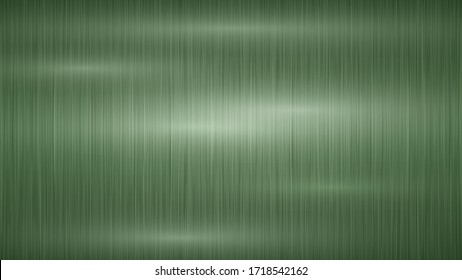 Fondo de metal abstracto con blisters en colores verdes