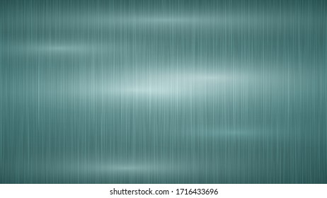 Abstract metal background with glares in light blue colors