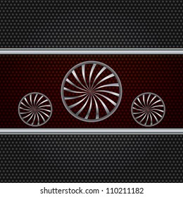 Abstract metal background on texture