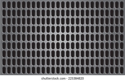 abstract metal background with pattern - vector EPS10