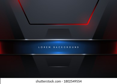 Abstract metal background with place for text
