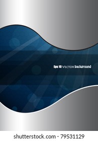 Abstract metal background with place for your text