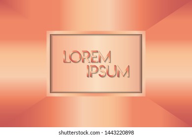 Abstract metal background with space in the middle. Elegant graphic elements. Vector illustration. EPS 10