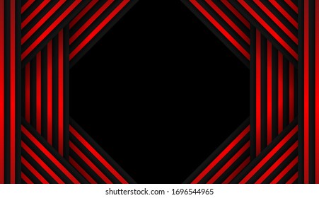 Abstract metal background. Tech dark design with  Vector background.