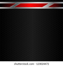 Abstract metal background. Vector illustration.