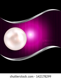 Abstract metal background vector illustration