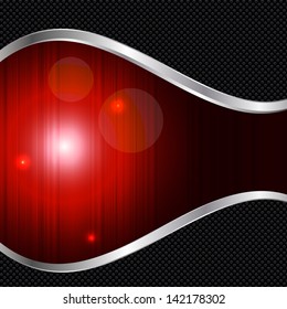 Abstract metal background vector illustration