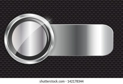 Abstract metal background vector illustration