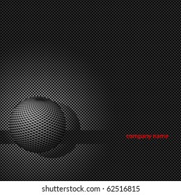 Abstract metal background. Vector illustration.