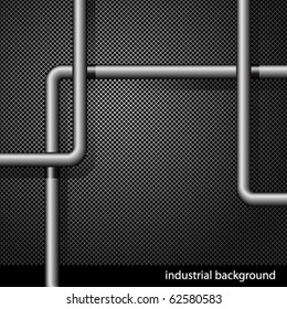 Abstract metal background. Vector illustration.