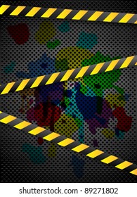 Abstract metal background. Vector illustration.
