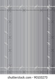Abstract metal background. Vector illustration.