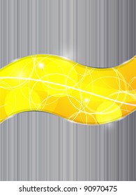 Abstract metal background. Vector illustration.