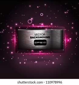 abstract metal background.vector design.