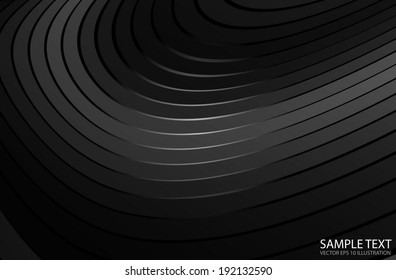 Abstract metal circular vector design template - Vector background silver circular illustration