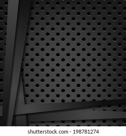 Abstract metal dynamic modern background