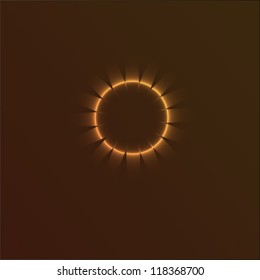 abstract  metal  flower creative idea for design,vector,eps10