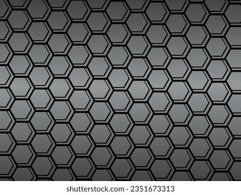 Abstract metal frame carbon kevlar texture on metal texture background, perfect for advertisement, brochure, banner, business card, web, wallpaper, etc.